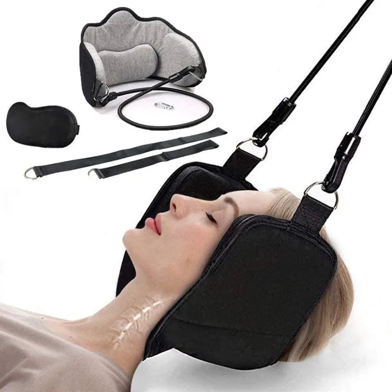 Hammock with stand for Neck Traction Massager Hamac