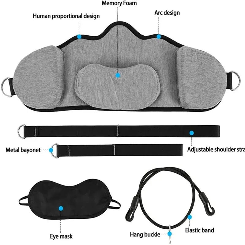 Hammock with stand for Neck Traction Massager Hamac
