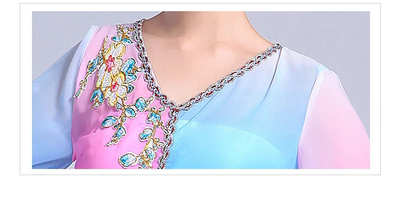 Hanfu new style hmong clothes classical national costumes