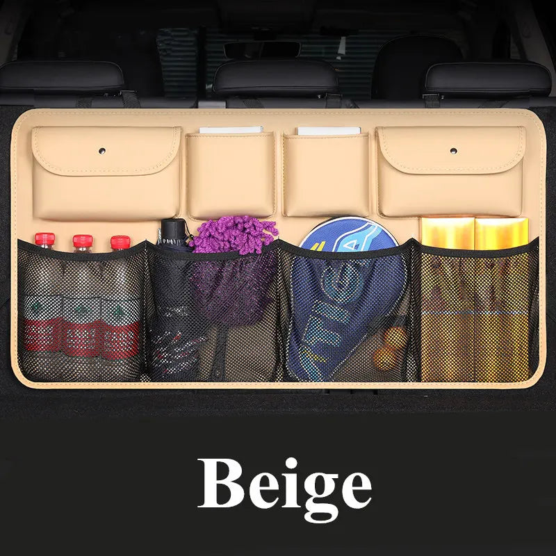 Car Rear Seat Back Storage Bag Multi Hanging