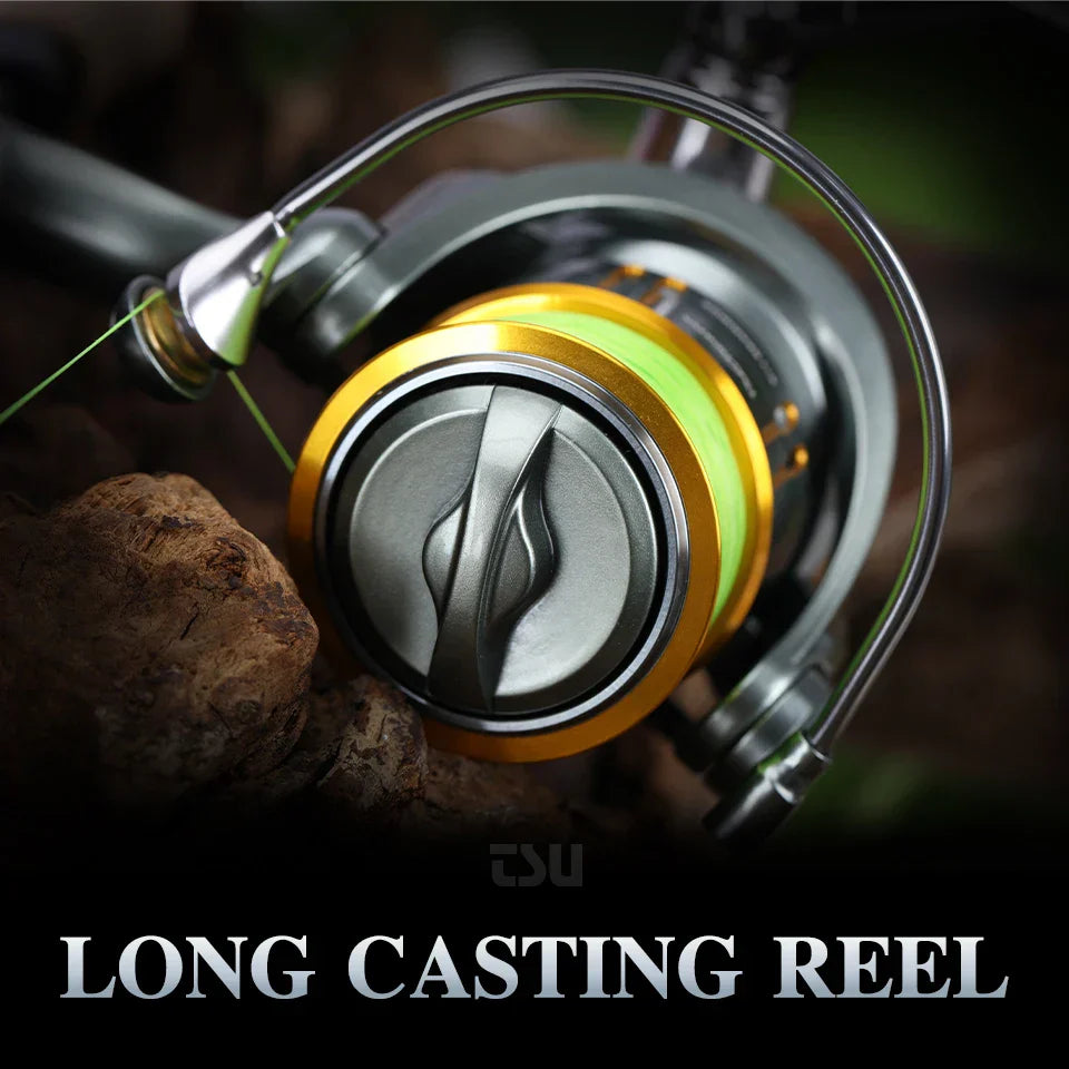 TSURINOYA Long Casting Spinning Fishing Reel FS 2000