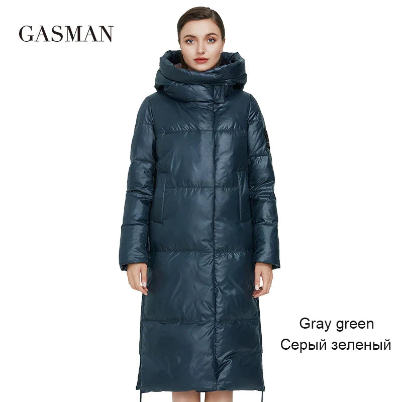 GASMAN 2022 New warm long thick parka Women's