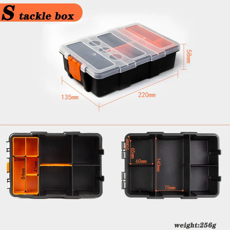 Large Capacity Fishing Tackle Box Fishing Accessories Tool