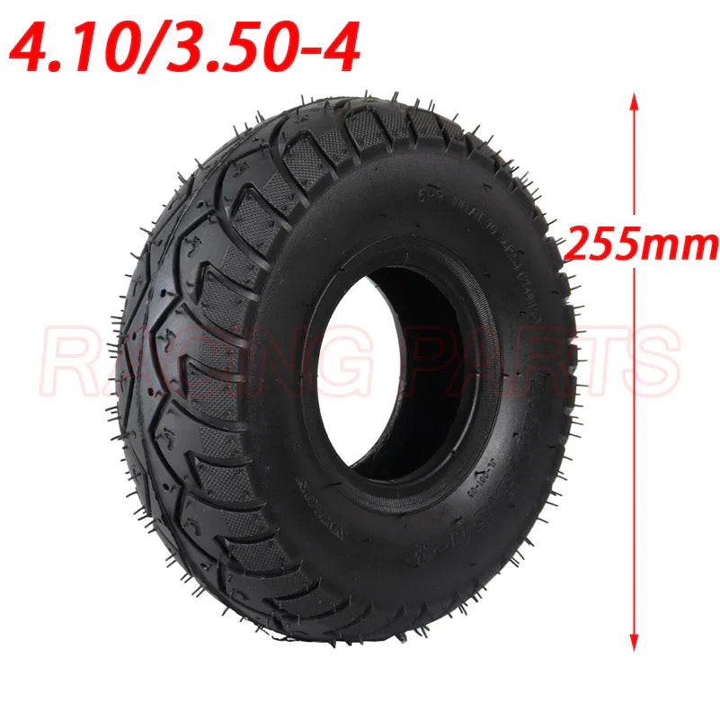 10 Inch 4.10 3.50-4 Tyre 4.10-4 Outer Tires Inner Tube Fit Electric Tricycle