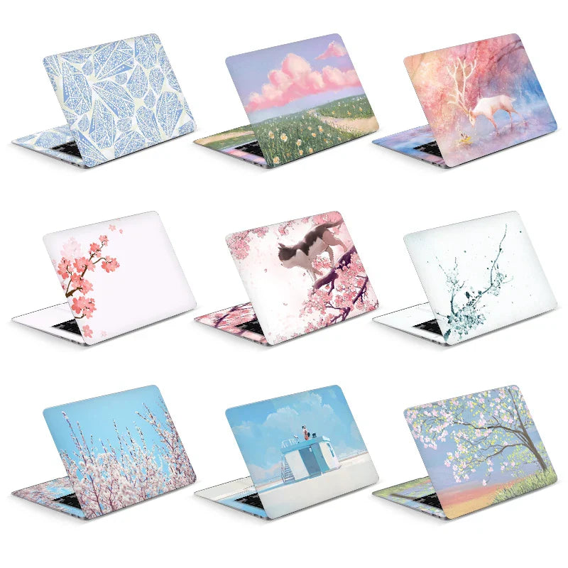 DIY Cat Laptop Cover Skins Stickers Notebook PVC