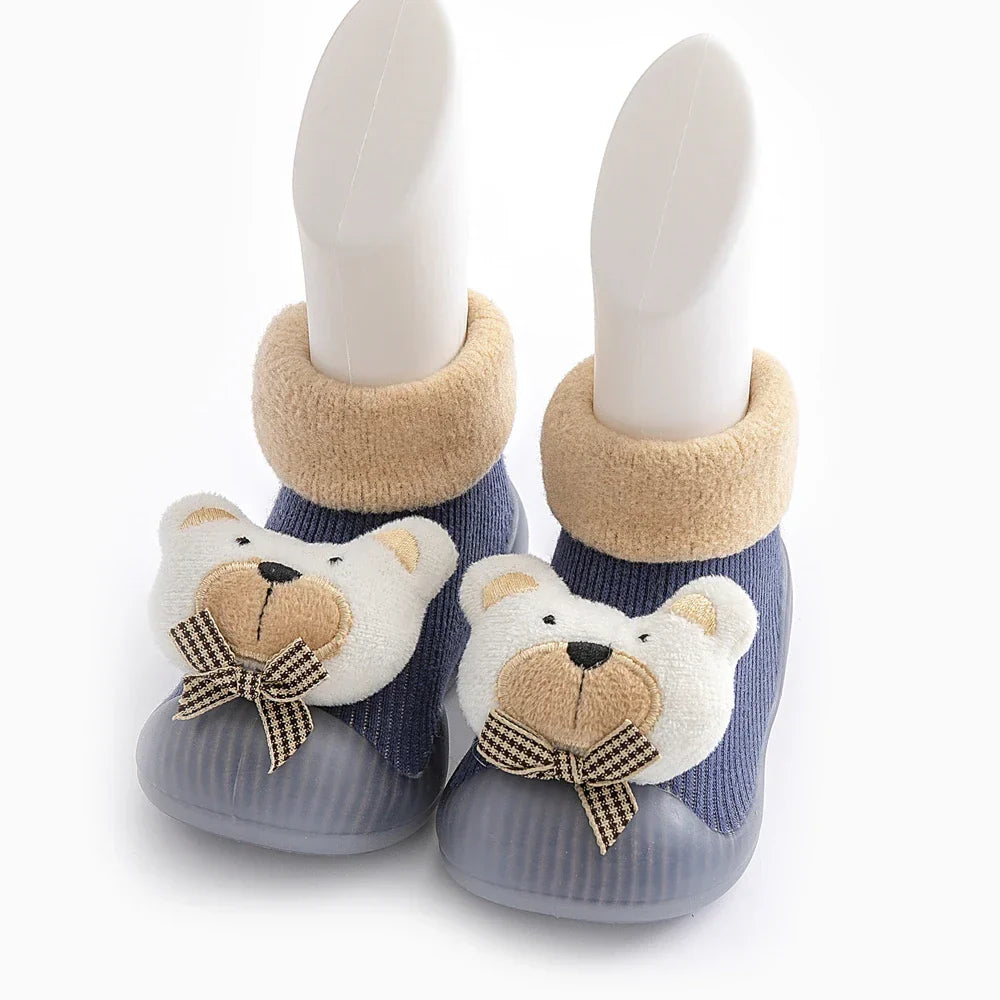 baby sock shoes for winter thick cotton animal