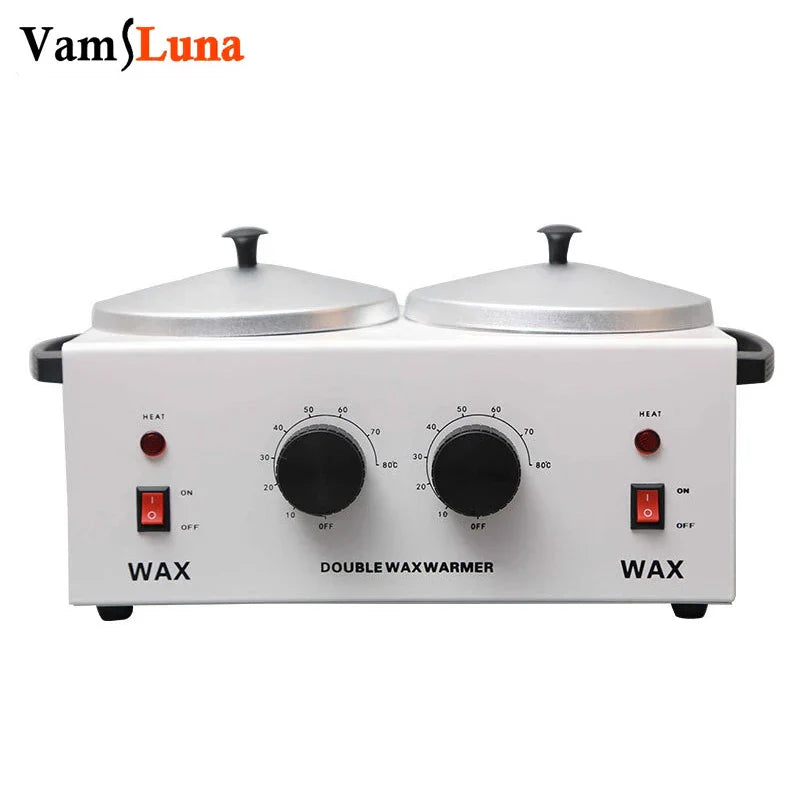 Depilatory Wax Heater Machine Double Paraffine Wax Heater