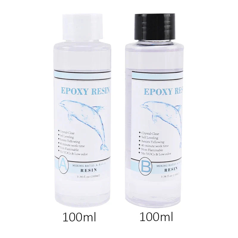 1:1 Clear Epoxy Resin Crystal Clear Art Resin