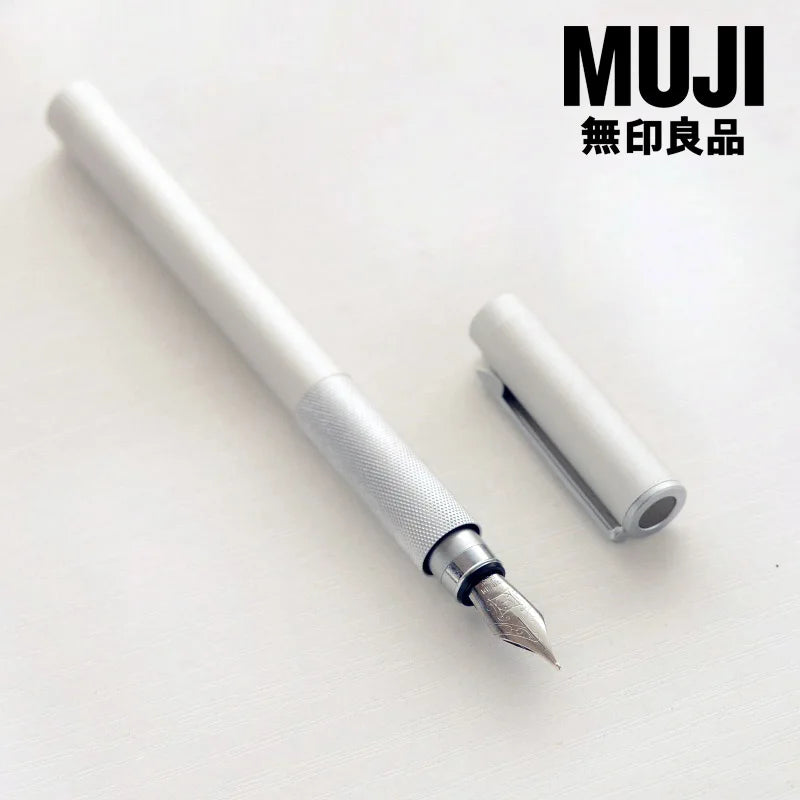 Japan original aluminum fountain pen short pocket fountain