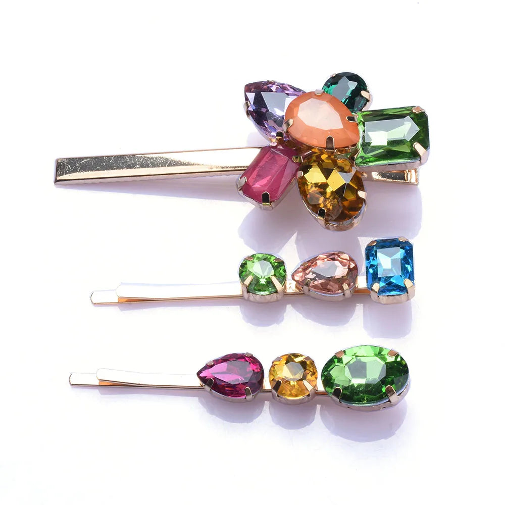 2024 New Fashion Colorful Acrylic Resin Crystal Rhinestones