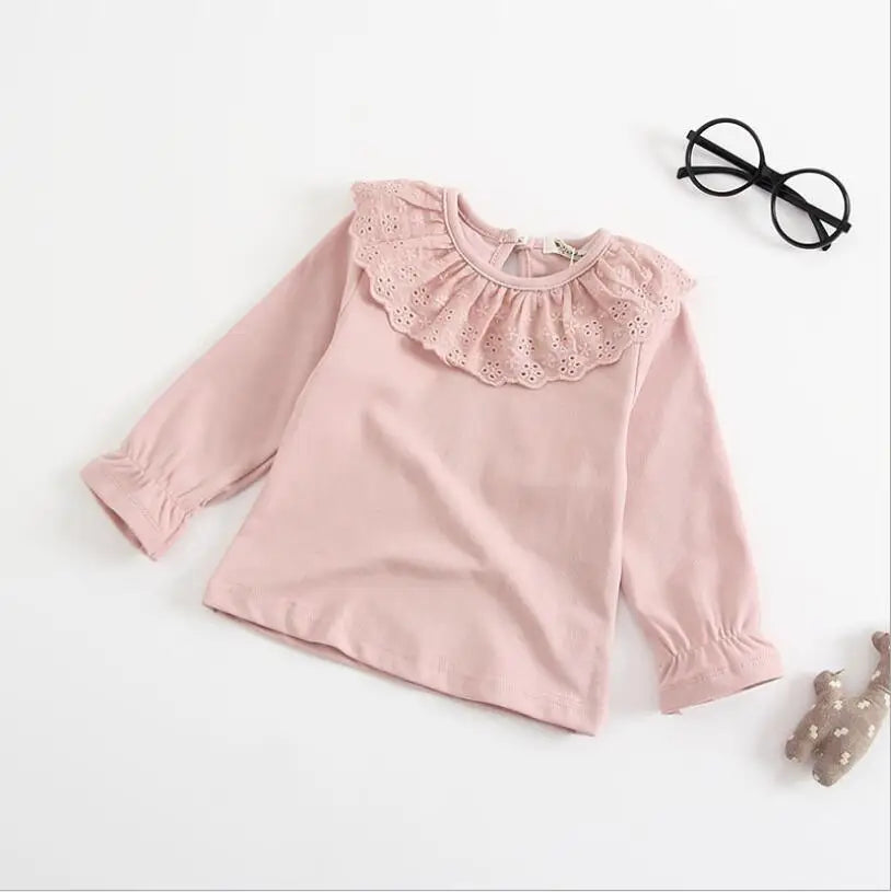 Sweet Princess Style Baby Girls Summer Solid Color