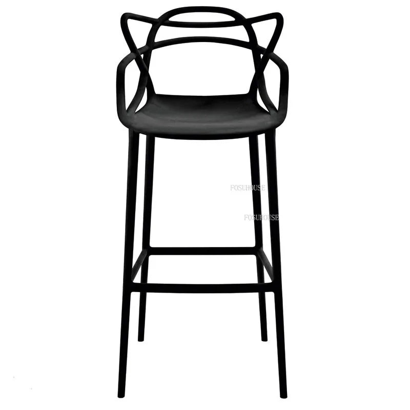 European Bar Chairs for Kitchen Back Bar Stool