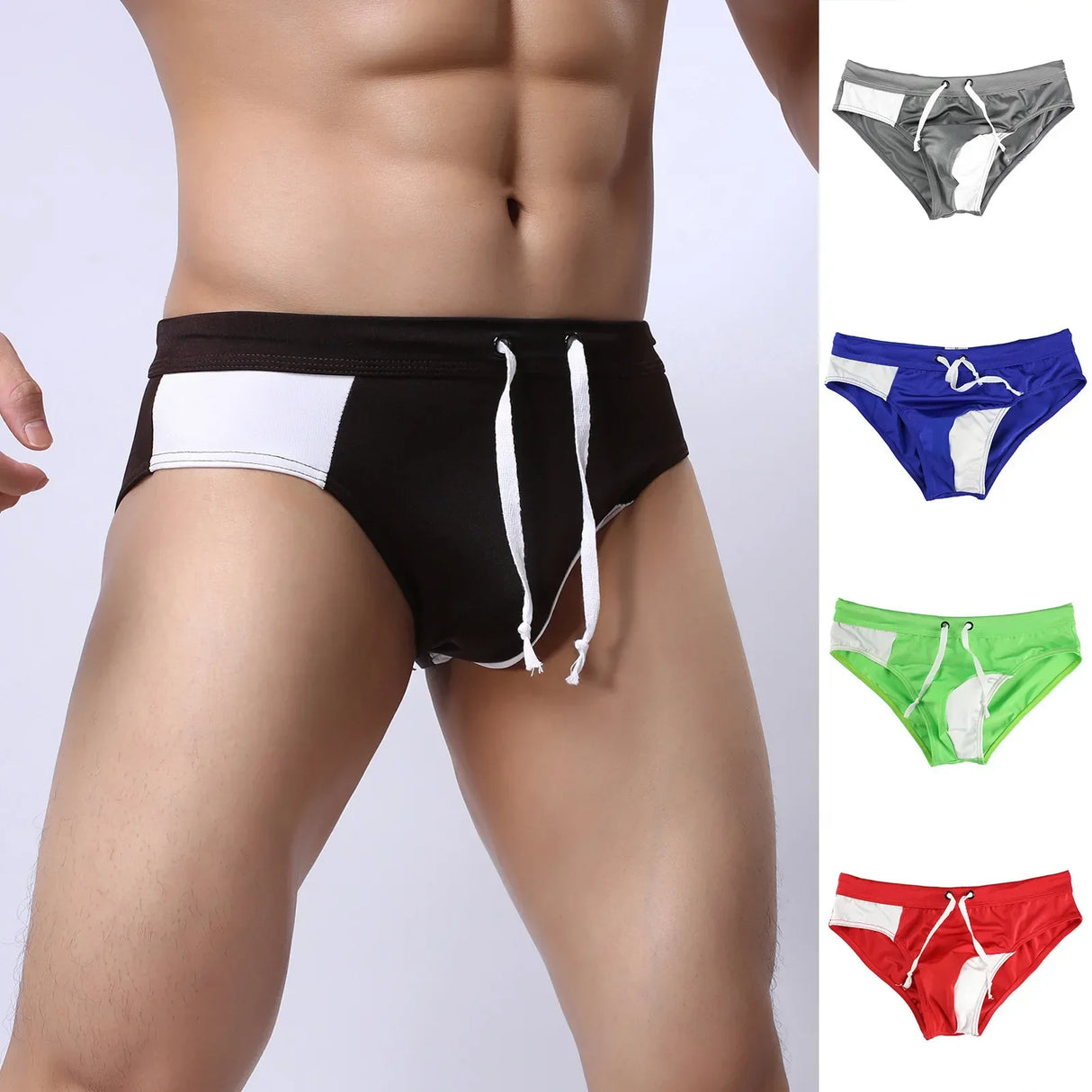 Sexy Man Swimming Trunks Underwear Beach Pants Briefs