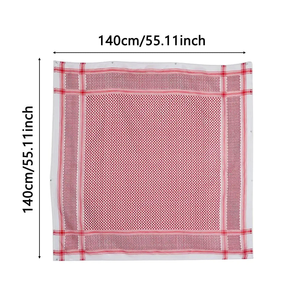 Square Neck Wrap Multifunction Headwrap Arabic Turban Hijab