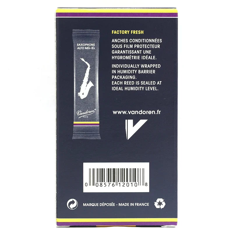 FRANCE Vandoren Classical Blue box Eb alto saxophone