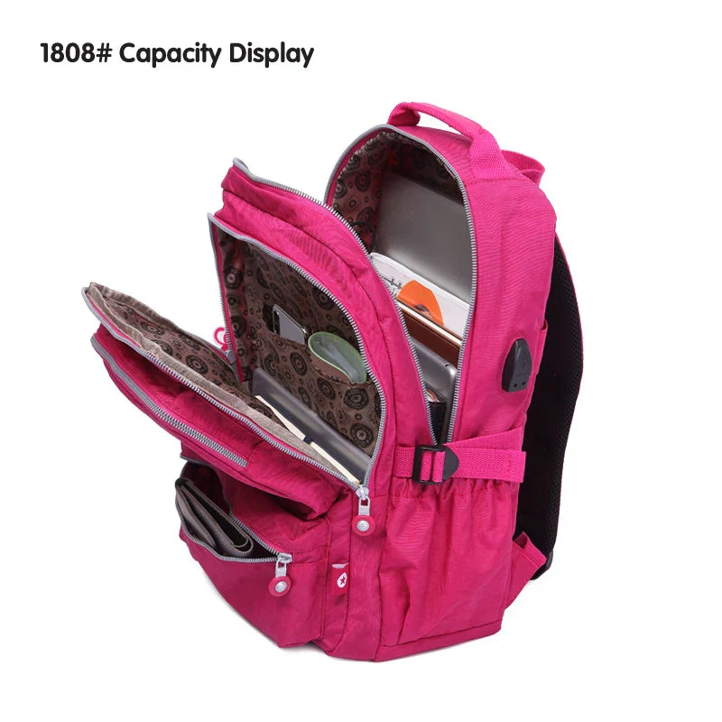 TEGAOTE Pencil Case Students Bolsa Famous Travel Nylon