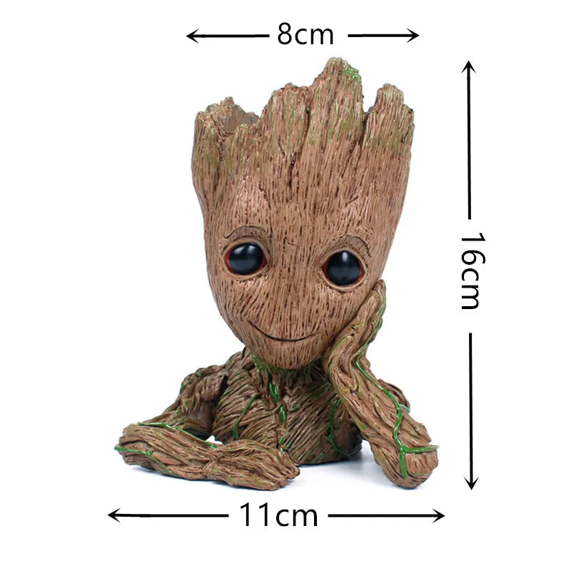 3 Style Cute Cartoon Tree Man Aquarium Ornament