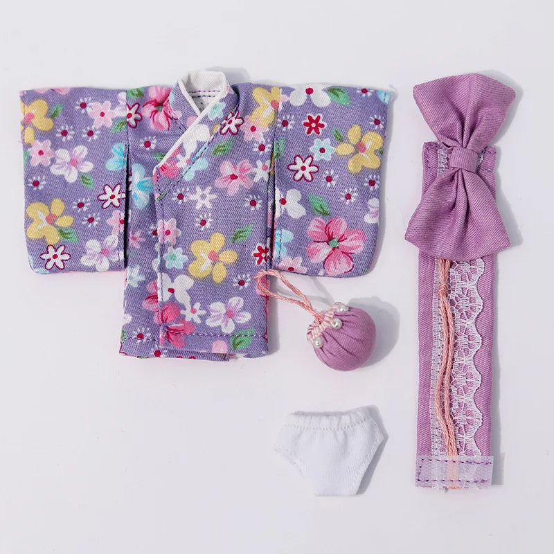 Obitsu 11 kimono Clothes Bjd Doll Clothes Accessories