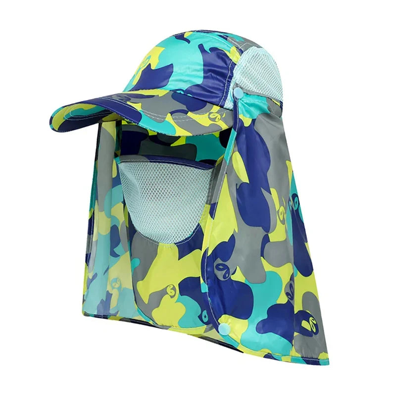 Protective Chapeu Feminino Neck Cover Ear Flap UV