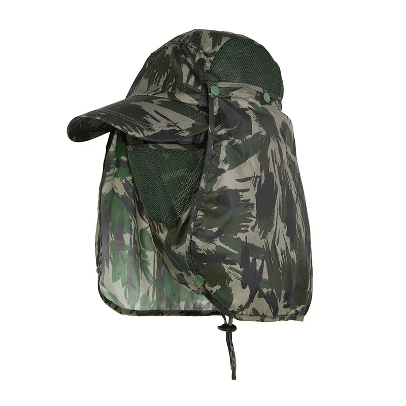 Protective Chapeu Feminino Neck Cover Ear Flap UV