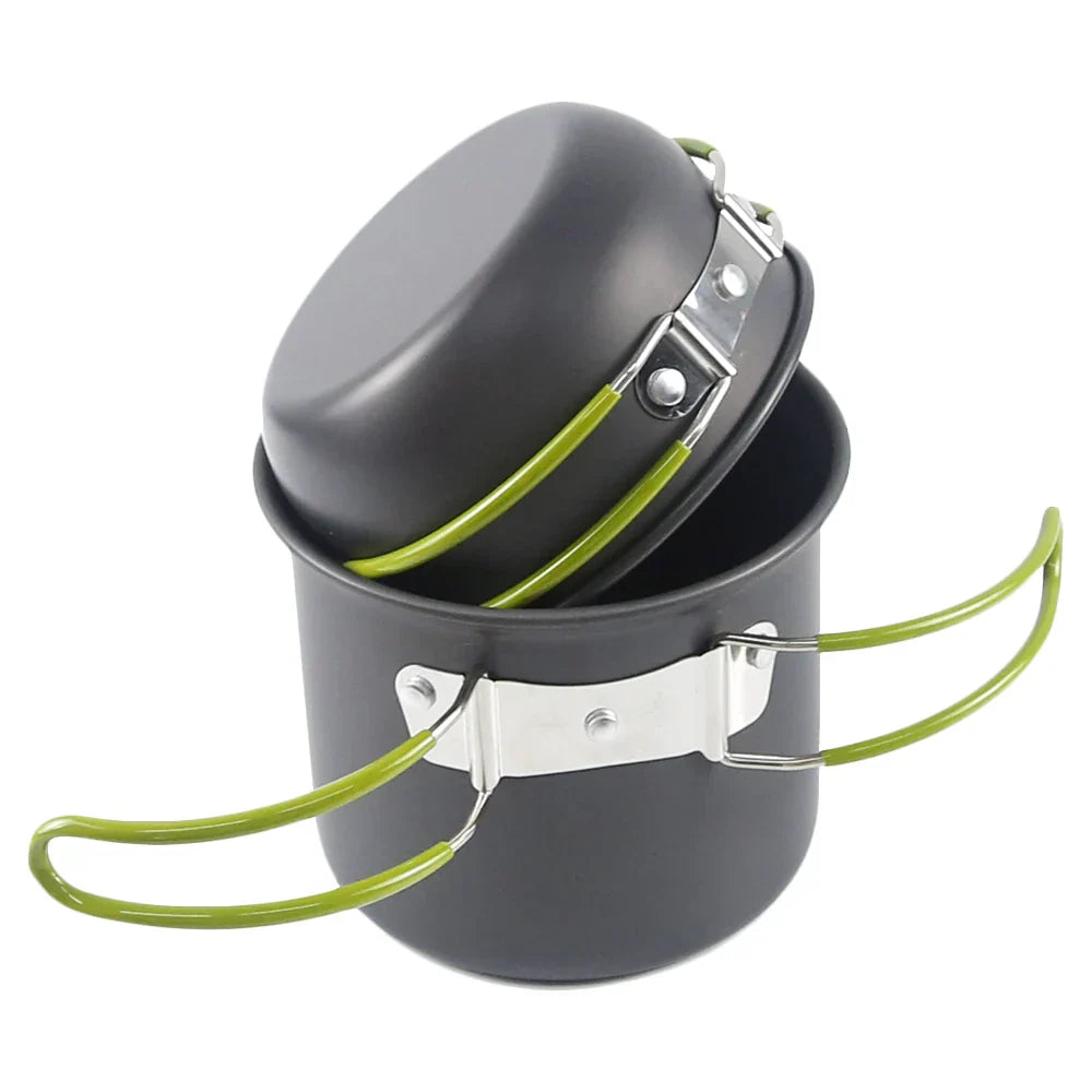 X-eped Travel Camping cookware kit cooking set Ultralight