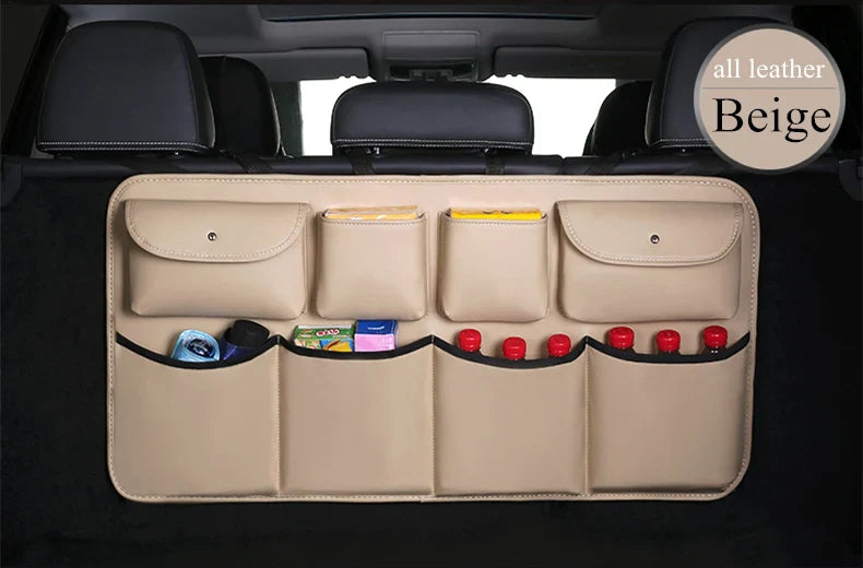 Car Rear Seat Back Storage Bag Multi Hanging