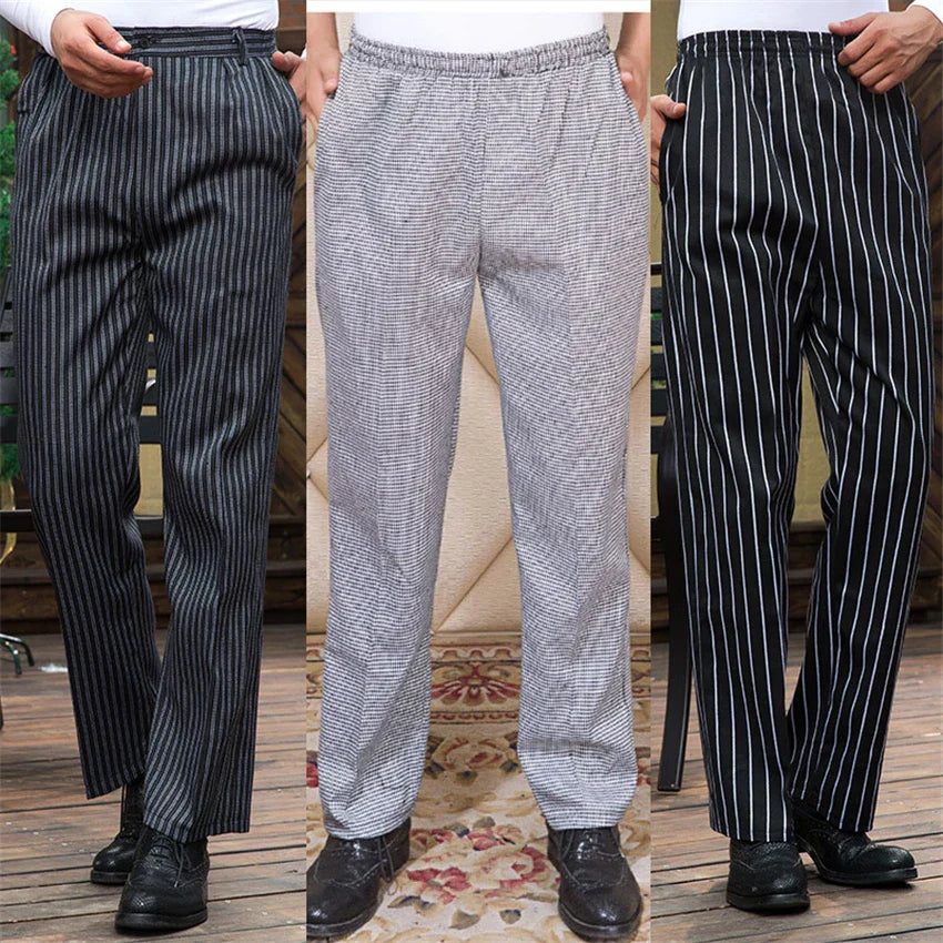 Hotel Cook Waiter Pants Cookchef Work Clothes Restaurant