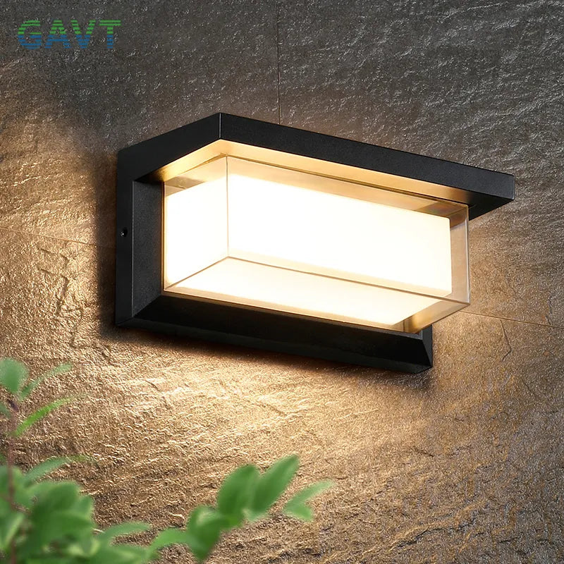 Led outdoor wall lamp led outdoor wall light