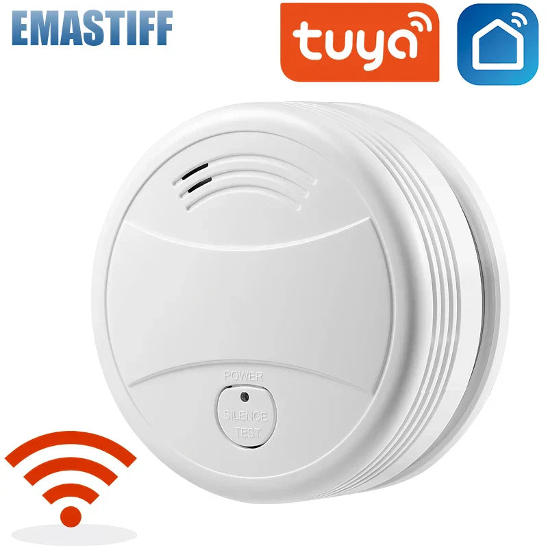 Tuya WiFi Smoke Sensor Alarm Fire Protection Smoke