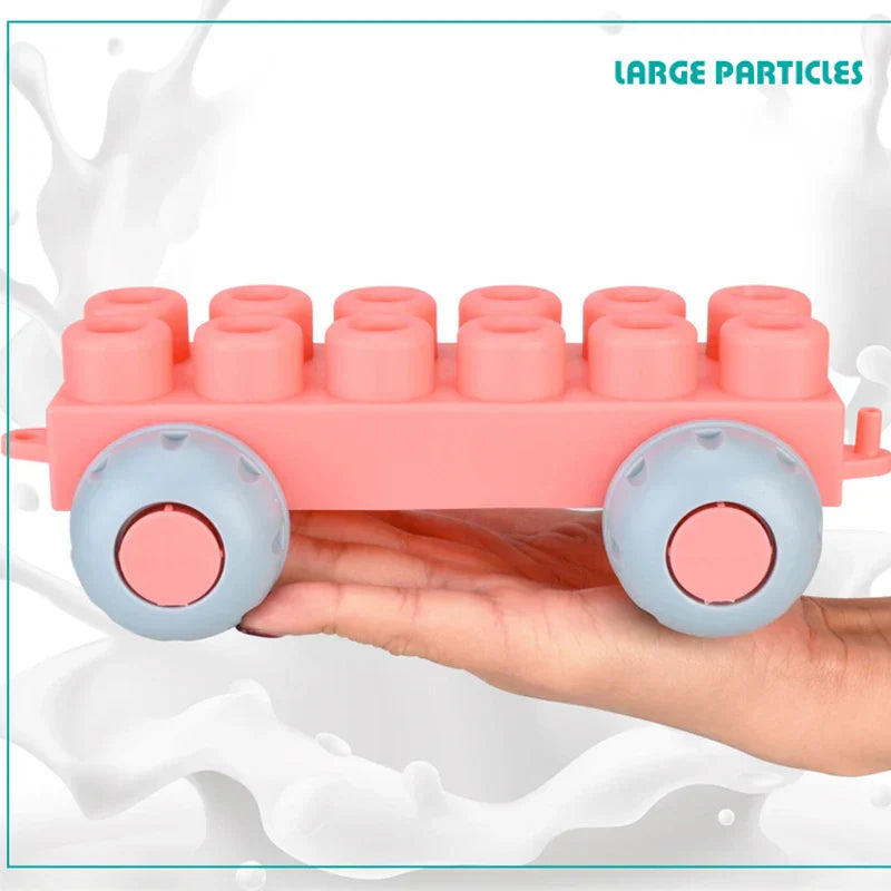 Baby Rubber Big Size Particle Bricks Toys DIY