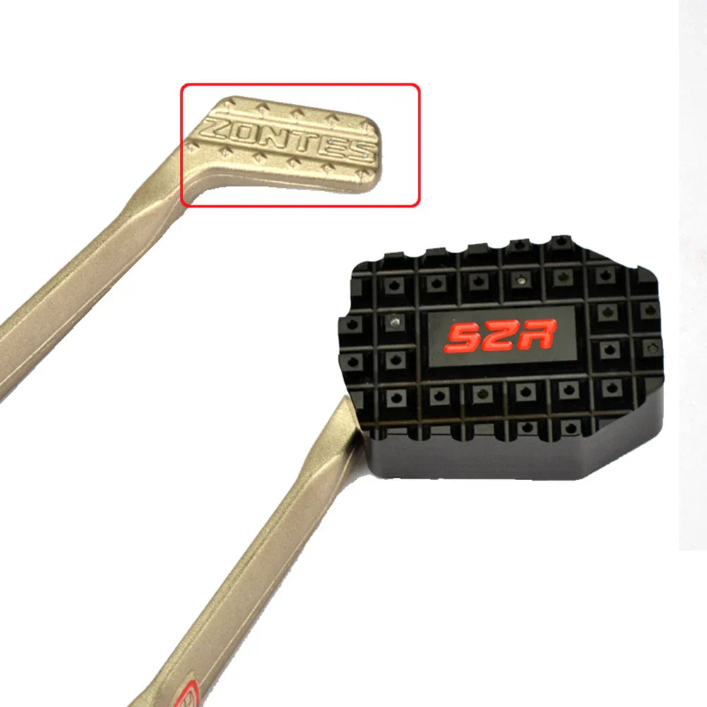 For Zontes G1-125 ZT125 125-U 125-U1 125-Z2 155-U1 150 V Accessories Rear Brake Lever Pedal Extender Foot Peg Enlarge Extension