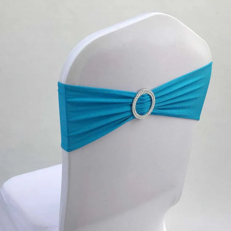 10pcs 50pcs Stretch Spandex Chair Sash Band With