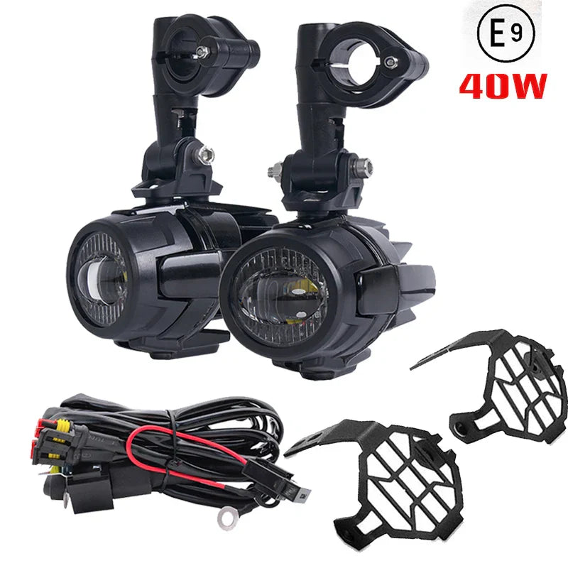 2x 12000lm 6000K Led Motorcycle bike Headlight bulb