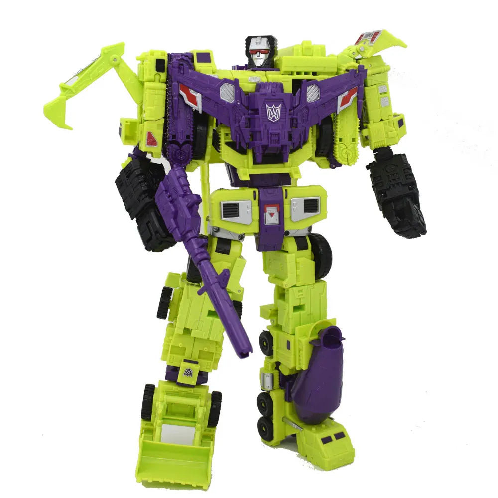 HZX 6In1 Devastator Haizhixing Transformation Toys Anime Action
