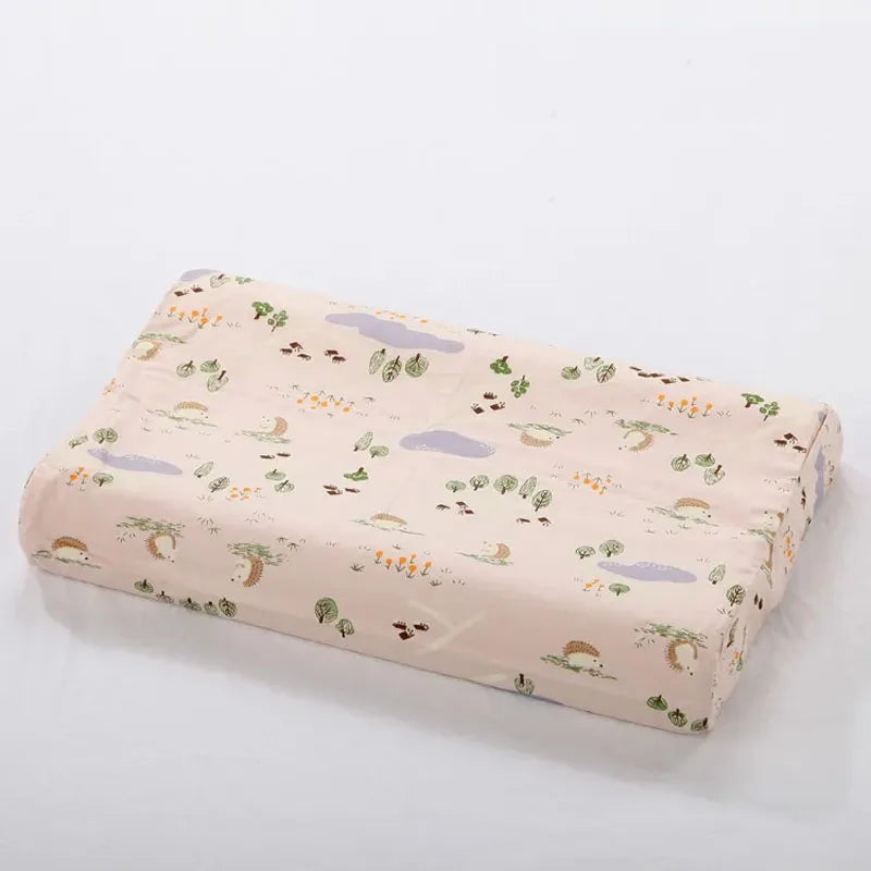 Special Pillowcase Latex Pillow Pure Cotton Children's Four