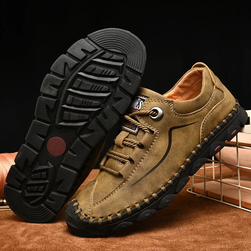 2020 New Men Casual Shoes Handmade Leather Loafers
