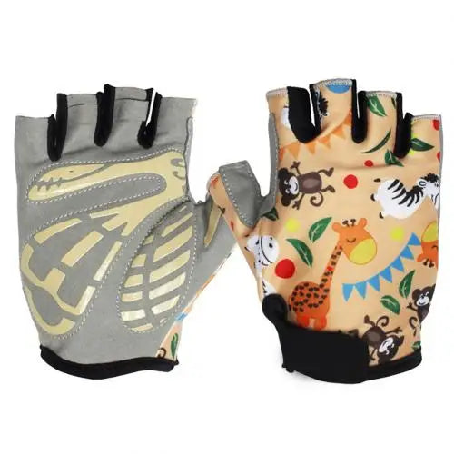 Stylish Half Finger Breathable Antislip For Sports Scooter