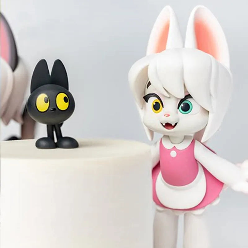 Blind Random Box Original Maidservant Cat Figures Toys