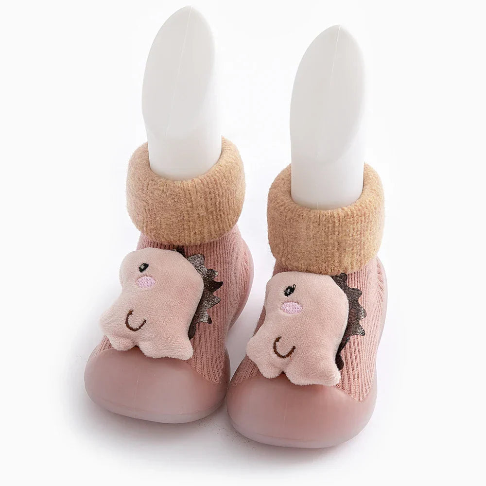 baby sock shoes for winter thick cotton animal