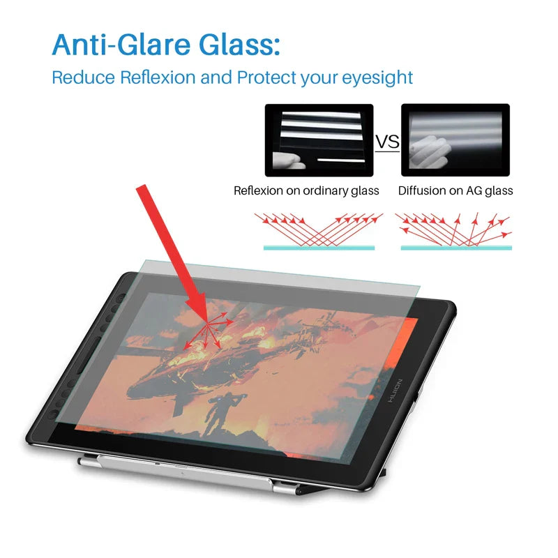 HUION Kamvas Pro 16 15.6 Inch Graphics Tablet