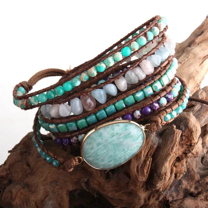 RH Fashion Handma Bohemian Jewelry Boho Bracelet Mixed