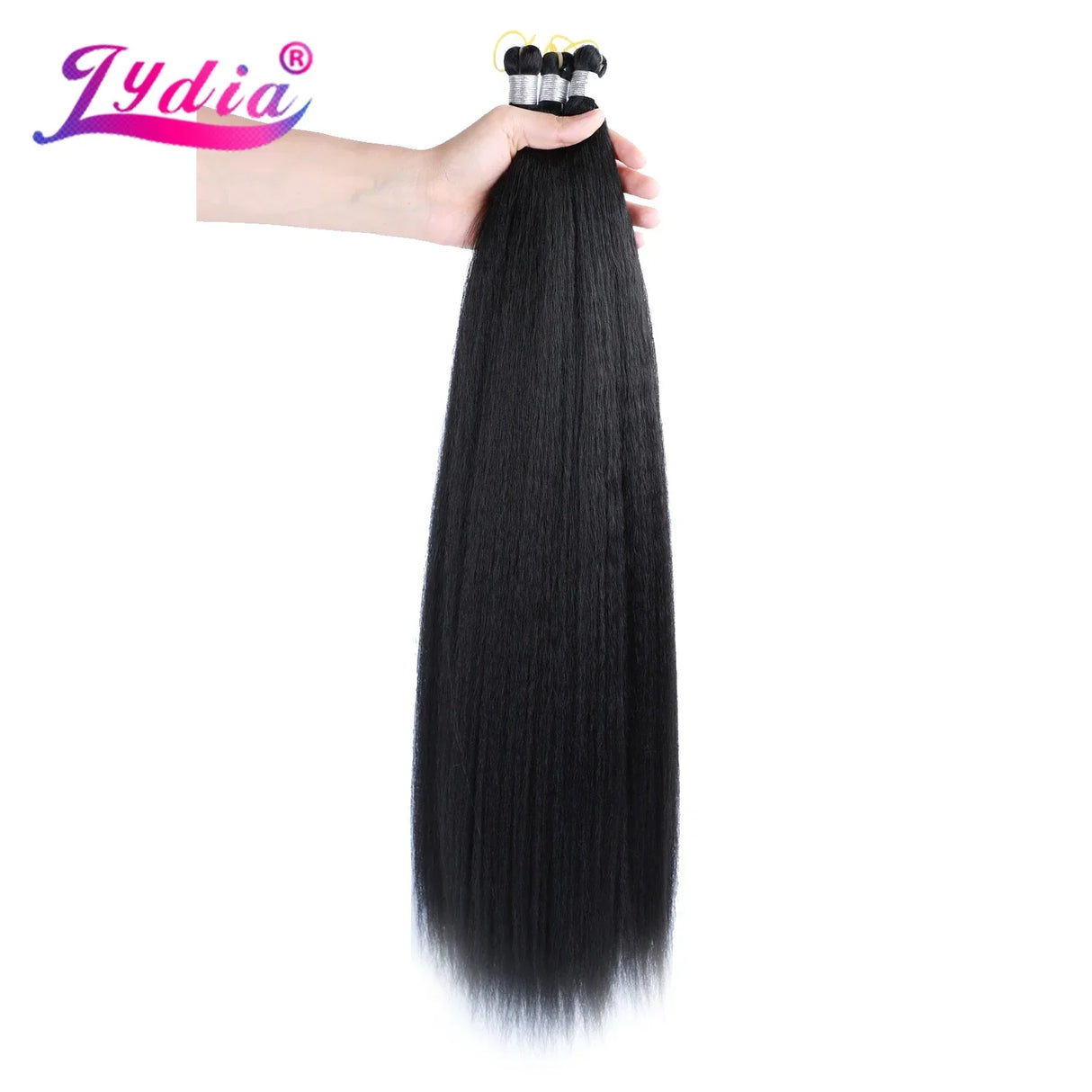 Lydia Kinky Straight Bundles Synthetic Hair Extension Freetress