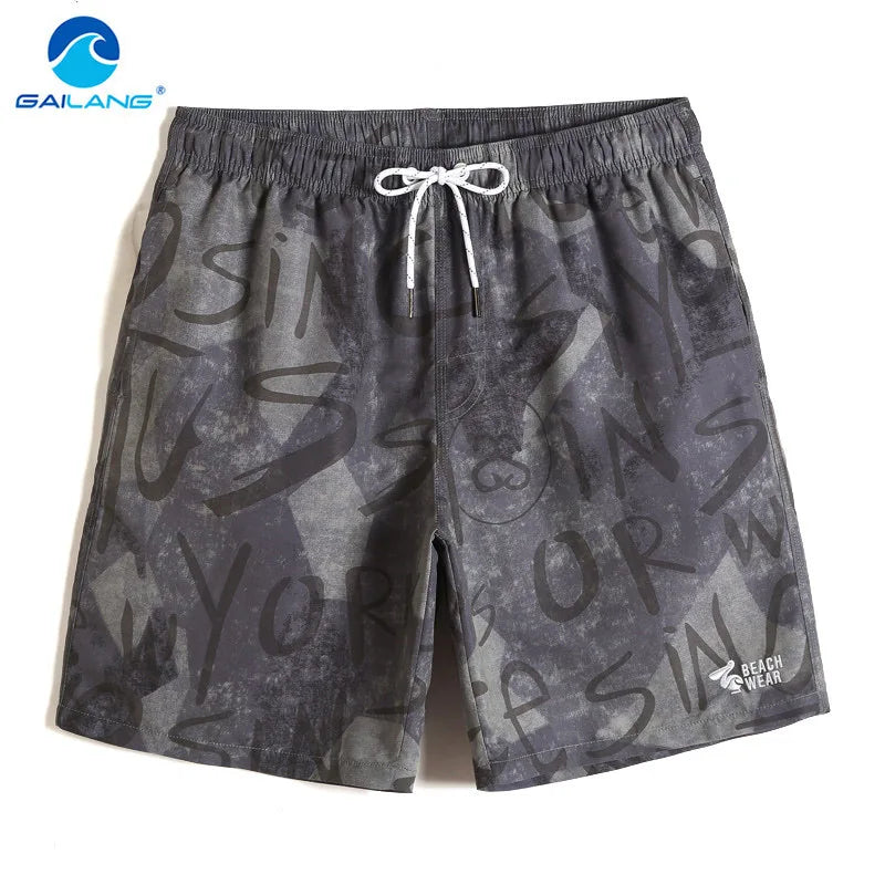 Gailang Brand Swimwear Quick Drying Boardshorts Men Swimming