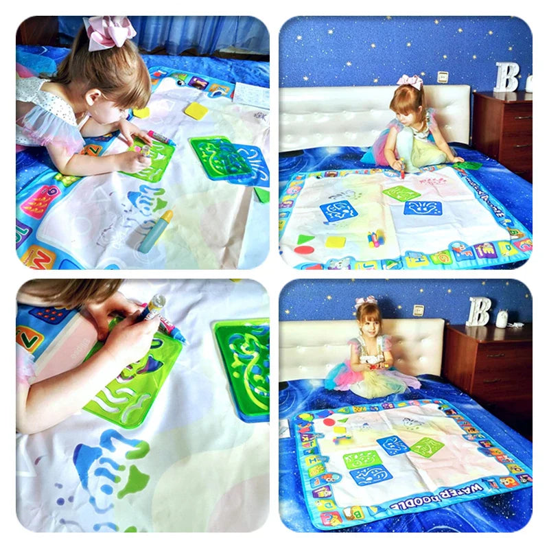 Coolplay Magic Water Drawing Mat Coloring Doodle Mat