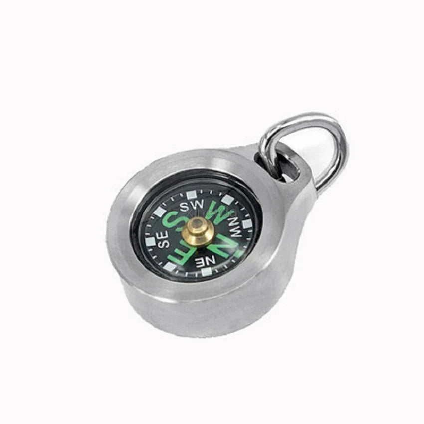 Camping Hiking Portable titanium alloy/Brass Pocket Golden Compass