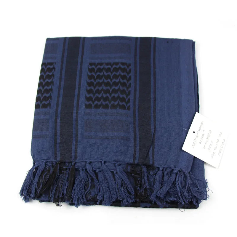 Military Arab Keffiyeh Shemagh Scarf Cotton Winter Shawl