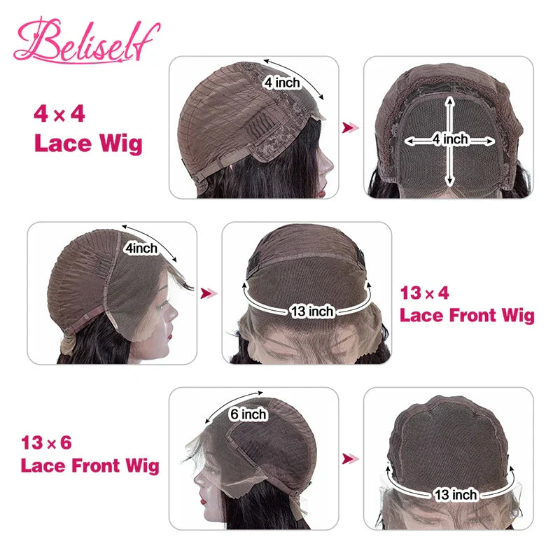 Loose Deep Wave Lace Frontal Wig 30 Inch