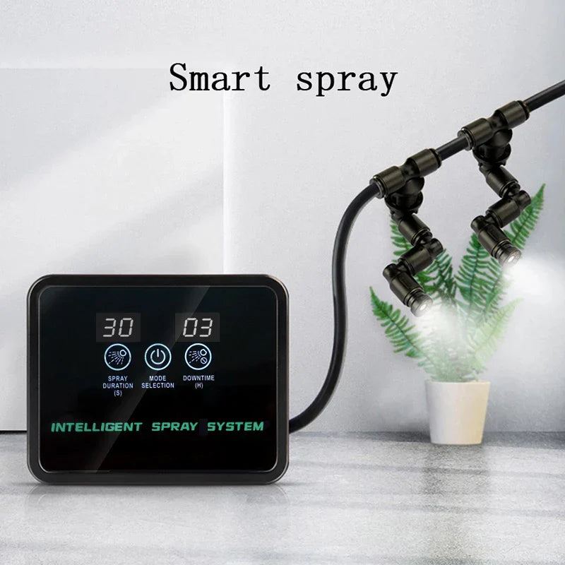 Intelligent Automatic Watering System For Garden Spray Irrigation