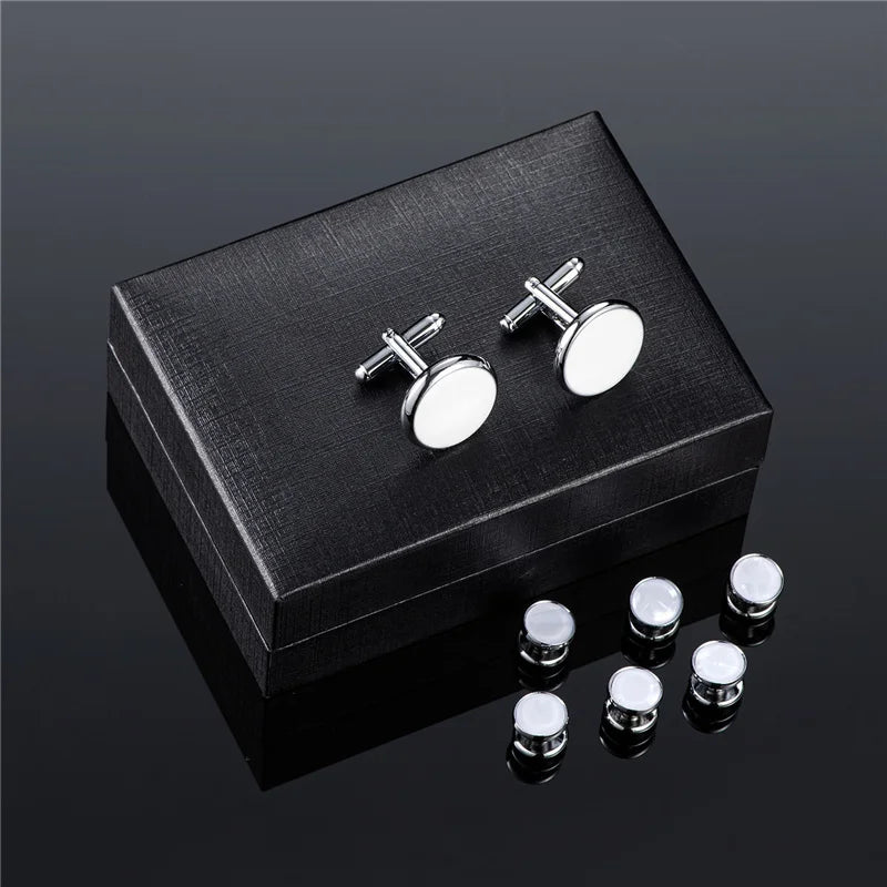 Metal Cufflinks For Mens Luxury Quality Vintage Man