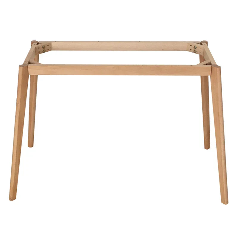 Custom Solid Wood Dining Table Legs, Beech Wooden